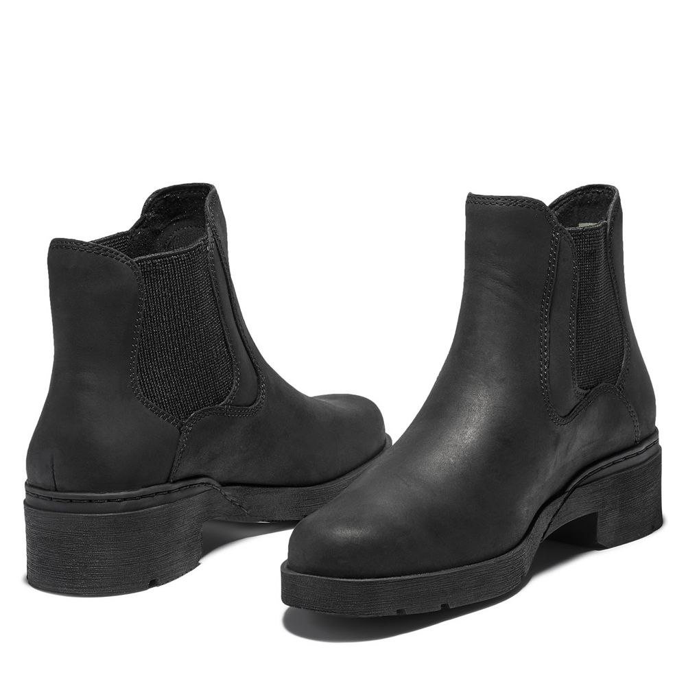 Botas de Inverno Feminino - Timberland Graceyn Pull-On - GCZXY7923 - Pretas